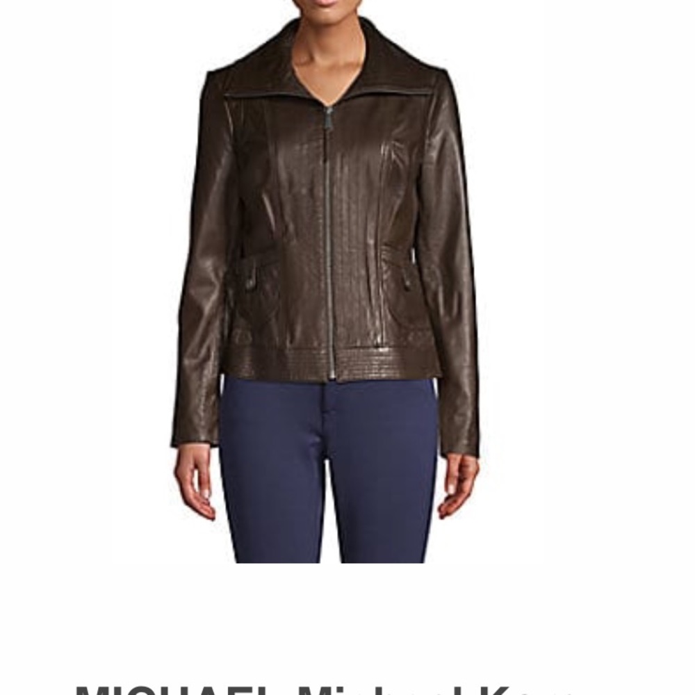 Michael Kors leather jacket